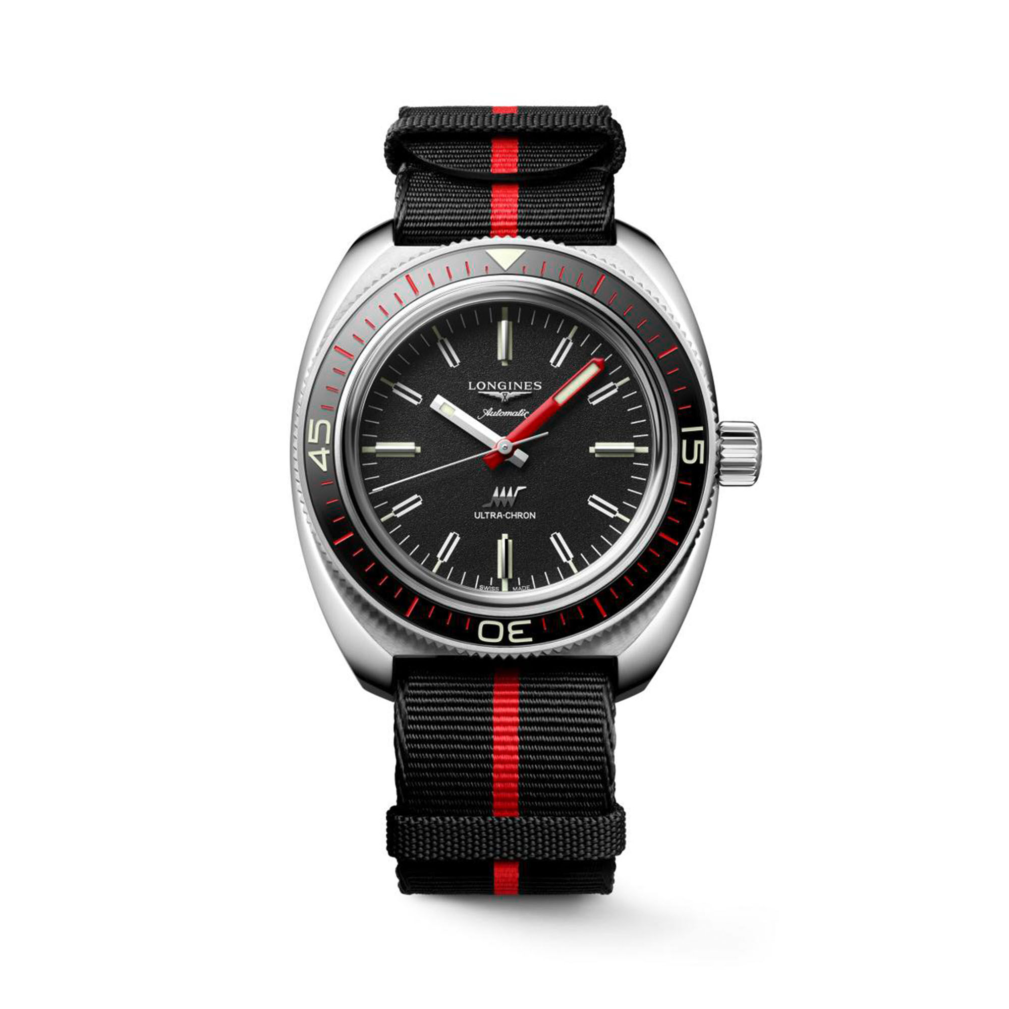 Longines Ultra Chron Automatic 43 mm Stainless Steel Box Edition